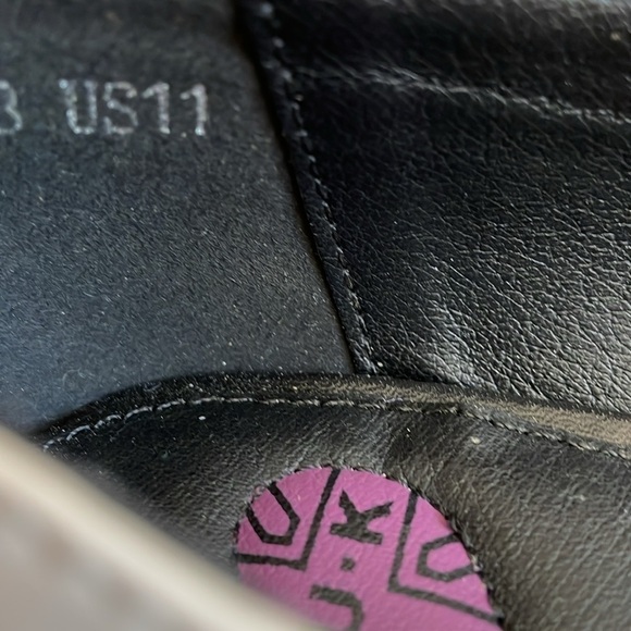 Tuk peacock cream and teal colored heels Sz 11 - Picture 9 of 9